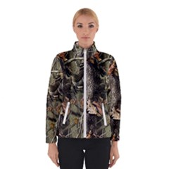 Realtree Camo Seamless Pattern Camo Hunting Women s Bomber Jacket