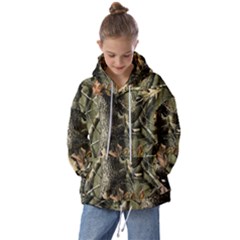 Realtree Camo Seamless Pattern Camo Hunting Kids  Oversized Hoodie