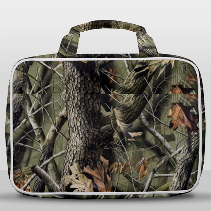 Realtree Camo Seamless Pattern Camo Hunting Travel Toiletry Bag With Hanging Hook