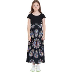 Photo Chartres Notre Dame Kids  Flared Maxi Skirt by Bedest