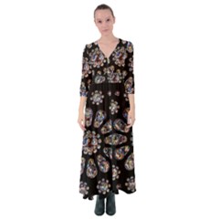 Photo Chartres Notre Dame Button Up Maxi Dress by Bedest