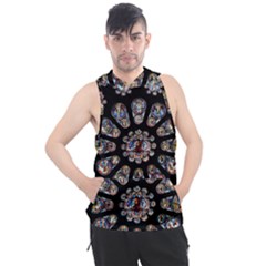 Photo Chartres Notre Dame Men s Sleeveless Hoodie by Bedest