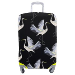 Crane Pattern Luggage Cover (medium) by Bedest