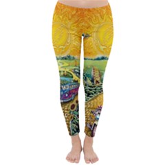 Grateful Dead Golden Road Classic Winter Leggings by Bedest