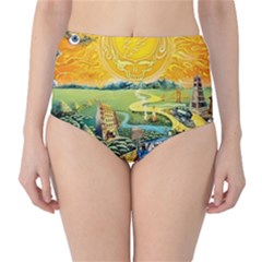 Grateful Dead Golden Road Classic High-waist Bikini Bottoms by Bedest