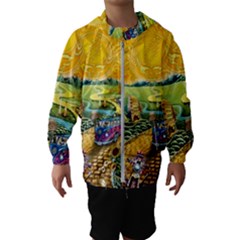 Grateful Dead Golden Road Kids  Hooded Windbreaker