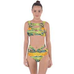 Grateful Dead Golden Road Bandaged Up Bikini Set  by Bedest