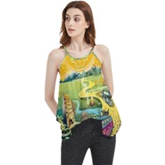 Grateful Dead Golden Road Flowy Camisole Tank Top by Bedest