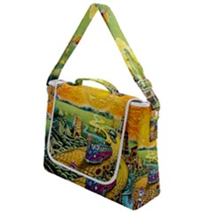 Grateful Dead Golden Road Box Up Messenger Bag by Bedest