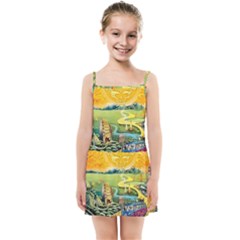 Grateful Dead Golden Road Kids  Summer Sun Dress by Bedest