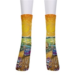 Grateful Dead Golden Road Crew Socks by Bedest