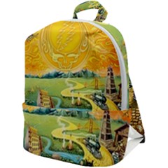 Grateful Dead Golden Road Zip Up Backpack by Bedest