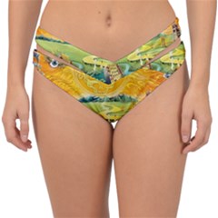 Grateful Dead Golden Road Double Strap Halter Bikini Bottoms by Bedest