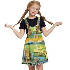 Grateful Dead Golden Road Kids  Apron Dress by Bedest