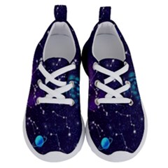 Realistic Night Sky Poster With Constellations Running Shoes by Ket1n9