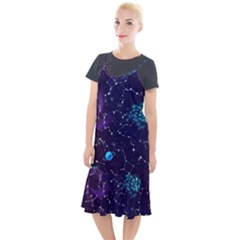 Realistic Night Sky Poster With Constellations Camis Fishtail Dress by Ket1n9