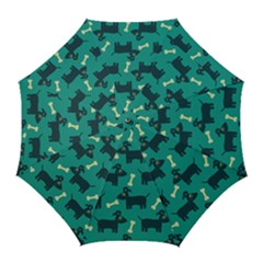 Happy Dogs Animals Pattern Golf Umbrellas by Ket1n9