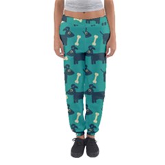 Happy Dogs Animals Pattern Women s Jogger Sweatpants by Ket1n9