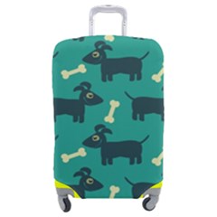 Happy Dogs Animals Pattern Luggage Cover (medium) by Ket1n9