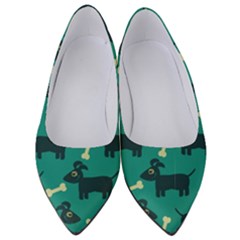 Happy Dogs Animals Pattern Women s Low Heels by Ket1n9