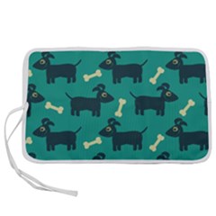 Happy Dogs Animals Pattern Pen Storage Case (s) by Ket1n9