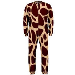 Animal Print Girraf Patterns Onepiece Jumpsuit (men)