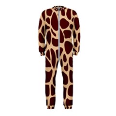 Animal Print Girraf Patterns Onepiece Jumpsuit (kids)