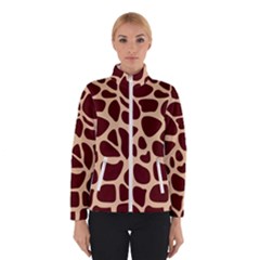 Animal Print Girraf Patterns Women s Bomber Jacket