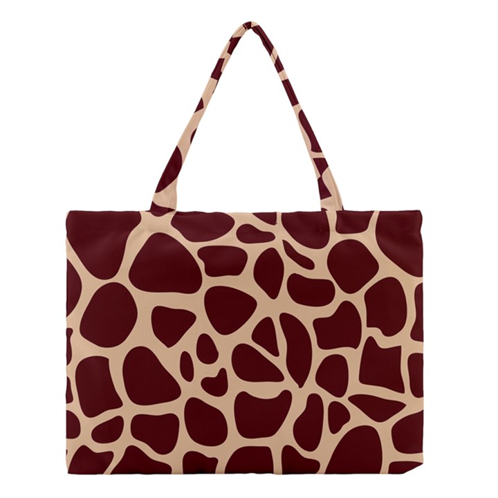 Animal Print Girraf Patterns Medium Tote Bag