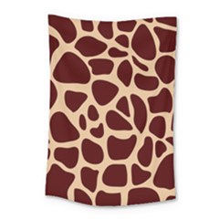 Animal Print Girraf Patterns Small Tapestry