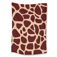 Animal Print Girraf Patterns Large Tapestry