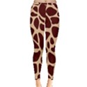 Animal Print Girraf Patterns Inside Out Leggings View3