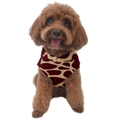 Animal Print Girraf Patterns Dog Sweater by Ket1n9