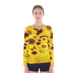 Beautiful Sunflowers Women s Long Sleeve T-shirt