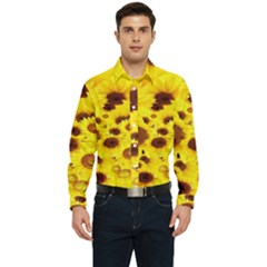 Beautiful Sunflowers Men s Long Sleeve Shirt by Ket1n9