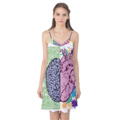 Brain Heart Balance Emotion Camis Nightgown 