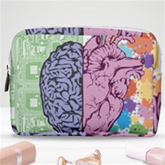 Brain Heart Balance Emotion Make Up Pouch (medium)