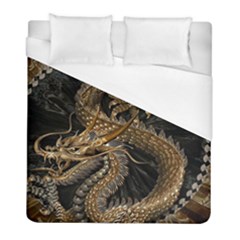 Fantasy Dragon Pentagram Duvet Cover (full/ Double Size)