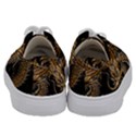 Fantasy Dragon Pentagram Kids  Low Top Canvas Sneakers View4