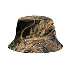 Fantasy Dragon Pentagram Bucket Hat by Maspions