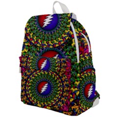 Grateful Dead Bear Pattern Top Flap Backpack