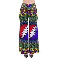 Grateful Dead Bear Pattern So Vintage Palazzo Pants by Maspions