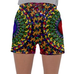 Grateful Dead Bear Pattern Sleepwear Shorts