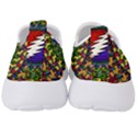 Grateful Dead Bear Pattern Men s Slip On Sneakers View4