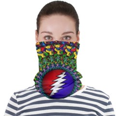 Grateful Dead Bear Pattern Face Seamless Bandana (adult) by Maspions