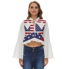 20240717 071851 Boho Long Bell Sleeve Top