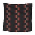 Geometric Pulse Print Design Square Tapestry (Large) View1