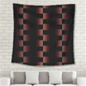 Geometric Pulse Print Design Square Tapestry (Large) View2