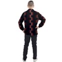 Geometric Pulse Print Design Men s Half Zip Pullover View2