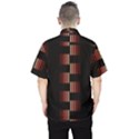 Geometric Pulse Print Design Men s Hawaii Shirt View2